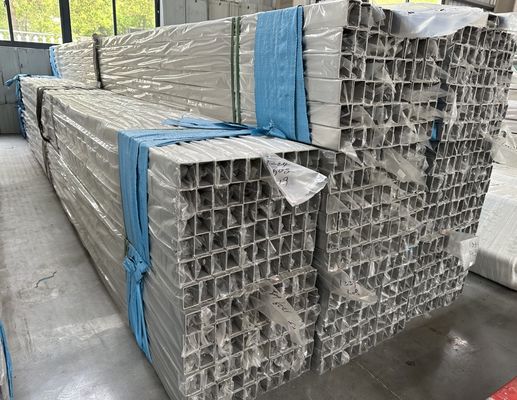 1.5 &quot;X 3.0&quot; X 0.065 &quot; 304L আয়তক্ষেত্রাকার স্টেইনলেস স্টীল 304L পাইপ খালি বিভাগ