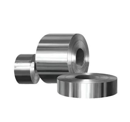 BA সারফেস স্টেইনলেস স্টীল স্ট্রিপ কয়েল 0.1mm 120mm 316 Slit ASTM A-666