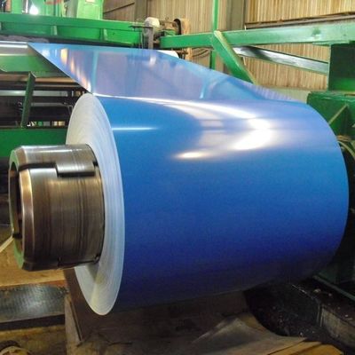 1250 মিমি SGCC নীল রঙ PPGI PPGL কয়েল S220GD S250GD S280GD